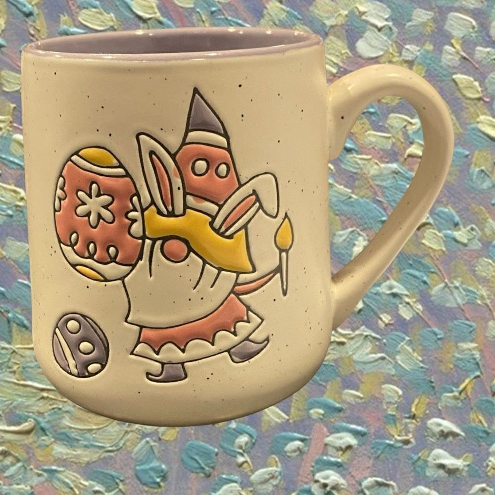 Carrot Patch Cottage XL Easter Egg Gonk Gnome Pastel Mug